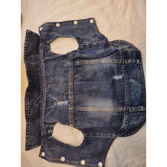 Strangefly Dog Jean Jacket Size XL - Picture 6 of 6